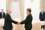 Vladimir Putin met at the Kremlin with President of the New Development Bank Dilma Rousseff
