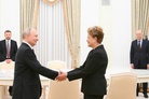 Vladimir Putin met at the Kremlin with President of the New Development Bank Dilma Rousseff