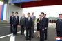 AP: Russia and North Korea open the first road link across shared border