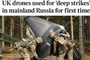 Daily Mirror: Russia threatens UK with 'consequences' as state TV host calls for nuclear strike