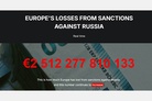 Estimated total EU losses from sanctions against Russia (2022–2025)