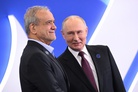 Vladimir Putin held a meeting with President of the Islamic Republic of Iran Masoud Pezeshkian