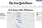 View from Washington: “Trump's decision to intervene directly in support of Israel's effort to dismantle Iran's nuclear program marks a historic escalation in the Middle East”