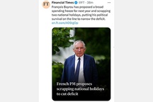 French Premier says country on cliff edge as debt soars
