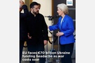 Ukraine needs another €70 billion, but where will the EU find the money?