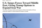 WSJ: U.S. surges forces toward Middle East, giving Trump options to expand Iran war