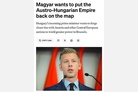 POLITICO: Magyar wants to put the Austro-Hungarian Empire back on the map