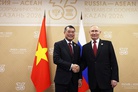 The President of Russia held a meeting with Prime Minister of the Socialist Republic of Vietnam Le Minh Hung