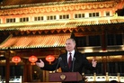 Vladimir Putin answered media questions in Beijing