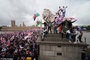 A 110,000-strong “biggest ever” anti-migrant demo takes over central London