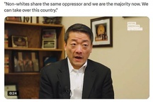 USA: An anti-white racism could lead to civil war – Democrat says non-whites should 'take over this country'