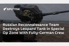 NATO direct involvement: German tank crew eliminated in Ukraine