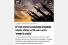 View from Britain: Chilling war games show Russian missiles overwhelming UK bases & jets blitzed