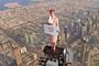 At 2,722 feet – Nicole Smith-Ludvik at the top of the Burj Khalifa, the tallest building in the world