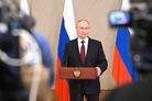 Vladimir Putin answered media questions following his state visit to Kazakhstan and the CSTO summit