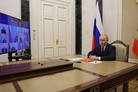 The President Vladimir Putin held a briefing session with permanent members of the Security Council via videoconference