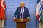 Vassily Nebenzia following the UNSC consultations on Ukraine: “In these circumstances, to speak about a ceasefire is simply unrealistic at this stage”
