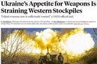 Ukraine's appetite for weapons is straining western stockpiles