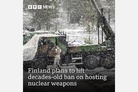 Bloomberg: Finland to lift Nuclear weapons restrictions in major shift