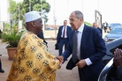 Russian Foreign Minister Sergey Lavrov is visiting West Africa