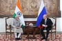Vladimir Putin met with Prime Minister of India Narendra Modi