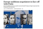 The Telegraph: Europe auditions negotiators to face off with Putin