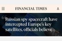 And so begins the latest hysteria in Europe – “Russian spy spacecraft have intercepted Europe’s key satellites, officials believe”