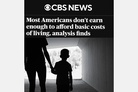 CBS: Most Americans don't earn enough to afford basic costs of living, analysis finds