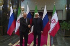 Russian PM makes first ever visit to Iran