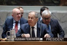 Sergey Lavrov: “To stop the implementation of a negative scenario, we would like to propose to discuss a number of steps towards restoring trust and stabilising the international situation…”