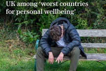 British life-style: UK among ‘worst countries for personal wellbeing’