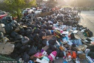 British life-style: The army has finally entered the battle... with garbage and rats