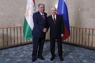 Meeting with President of Tajikistan Emomali Rahmon