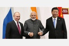 India indicated its openness to resuming the Russia-India-China (RIC) dialogue