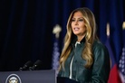 Mrs Trump is acting in a coordinating capacity at a humanitarian operation in the town of Alyoshki, Kherson Region