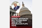 CBS: Senate advances resolution to limit Trump's Iran war powers for the first time