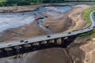 Drastic water levels in Woodhead Reservoir following driest British spring in 100 years