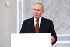 Vladimir Putin in Minsk answered questions from Russian journalists