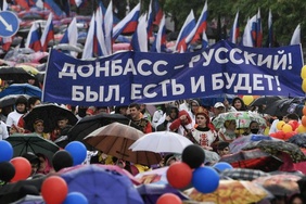 Ukrainian chronicle: Despite barbaric Ukrainian shelling, four referenda go on