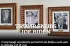 Reuters: White House trolls Biden with portrait featuring his autopen signature