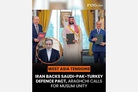 Saudi Arabia, Turkey, Pakistan invited Iran to join newly-established Mecca defense pact