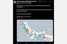 3200 ships stranded in Persian Gulf – Running out of drinking water and food