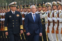 Russian Defence Minister Andrei Belousov in China