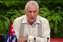 Cuban President Miguel Díaz-Canel with Newsweek
