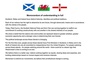 Wales, Scotland and Ireland have signed a memorandum on the right to secede from Britain