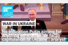 NYT: Russian leader would probably only meet with his Ukrainian counterpart to accept a capitulation