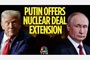 NYT: Putin proposes one more year of nuclear caps with U.S.