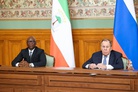 Foreign Minister Sergey Lavrov’s talks with Foreign Minister of State for Foreign Affairs, International Cooperation and Diaspora of the Republic of Equatorial Guinea Simeón Oyono Esono Angüe
