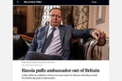 The Times: Russia pulls Ambassador Andrei Kelin out of Britain with no successor in place by Moscow