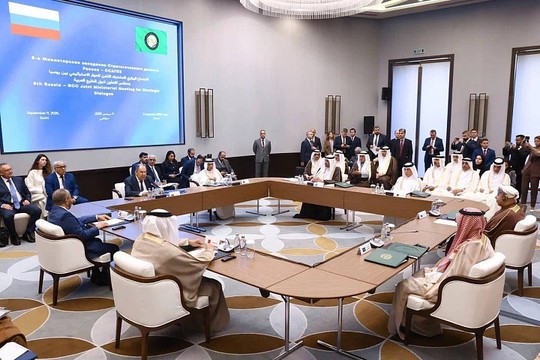 Sergey Lavrov: “Russia stands ready to provide every possible assistance to the Gulf Cooperation Council and our colleagues present here in formulating a collective line within the framework of the GCC, the Arab League, and the Organisation of Islamic Cooperation”